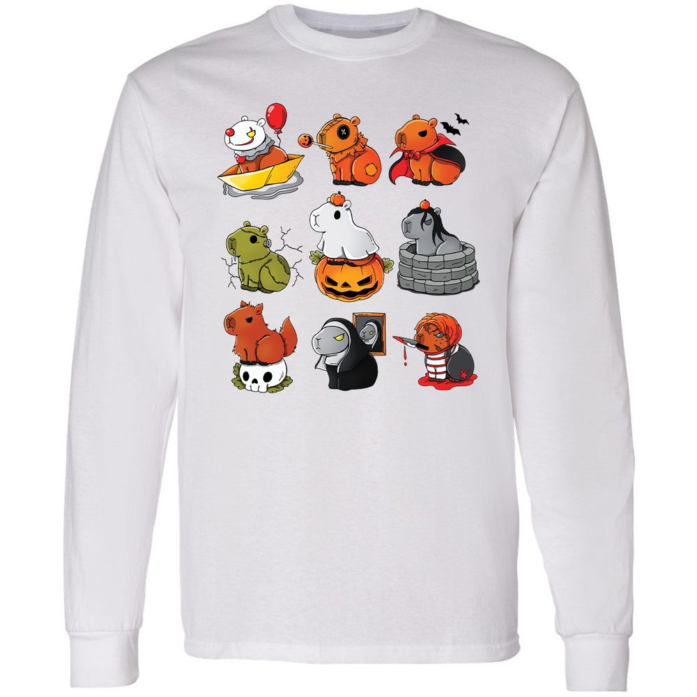 Long Sleeve T-Shirt - WPKRRE5L - White - 1