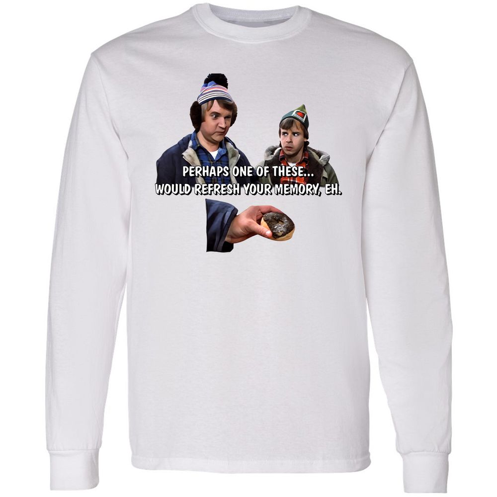 Long Sleeve T-Shirt - AZPXZAGQ - White - 1