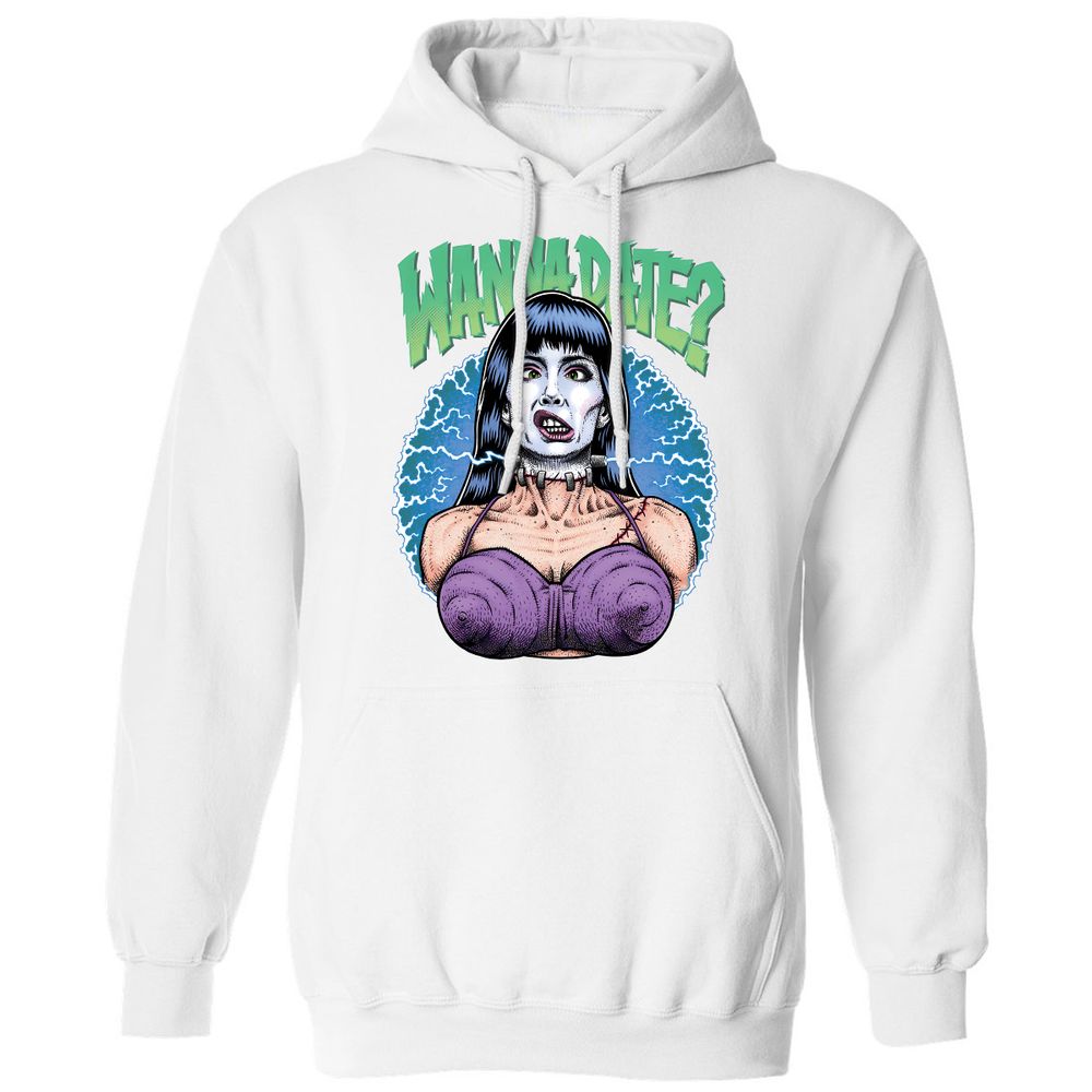 Classic Unisex Hoodie - ELA83KU9 - White - 1