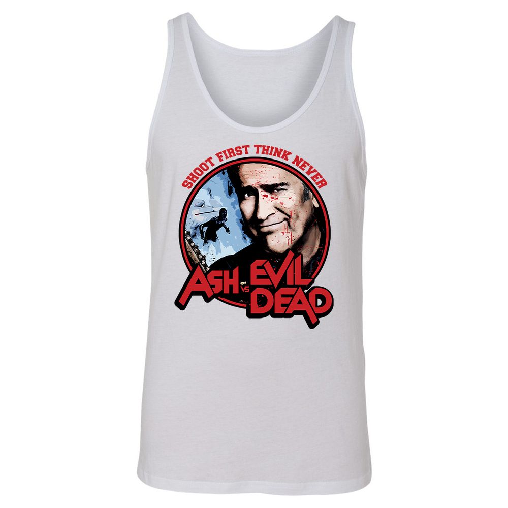 Unisex Jersey Tank - WZEJUVL9 - White - 1