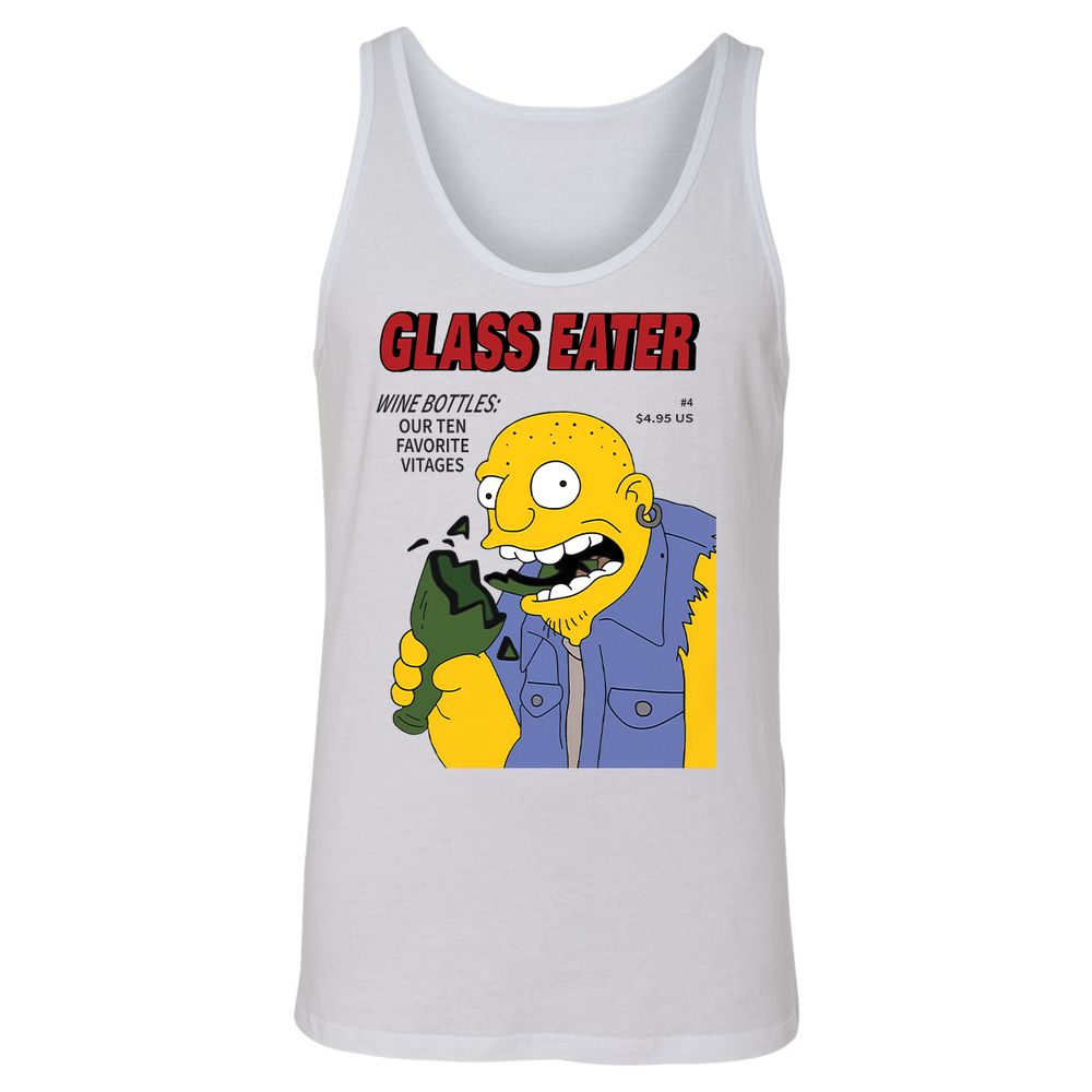 Unisex Jersey Tank - CU37WVVB - White - 1