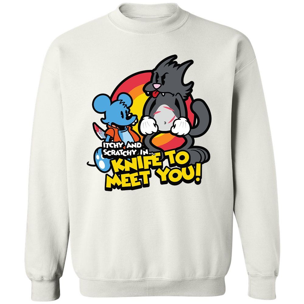 Classic Unisex Sweatshirt - 9VC6F9PX - White - 1