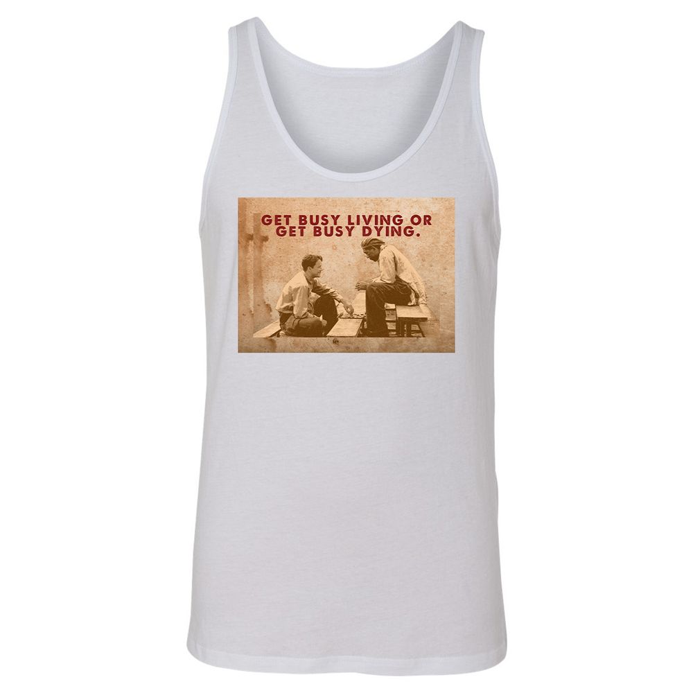 Unisex Jersey Tank - QMK3K9GT - White - 1