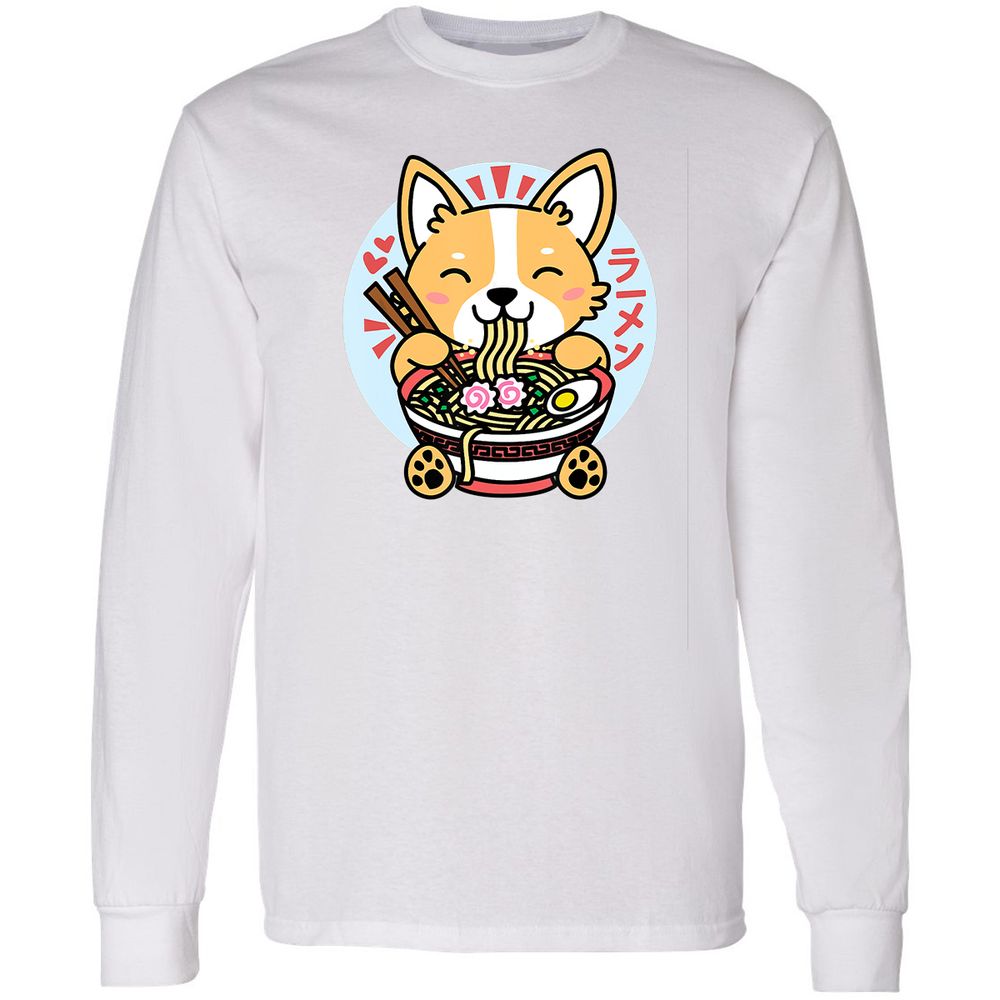 Long Sleeve T-Shirt - 3T7GFJZ7 - White - 1