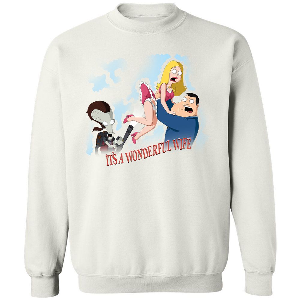 Classic Unisex Sweatshirt - VLR8QV6K - White - 1