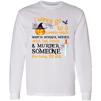 Long Sleeve T-Shirt - 6E9SEGP5 - White - 1