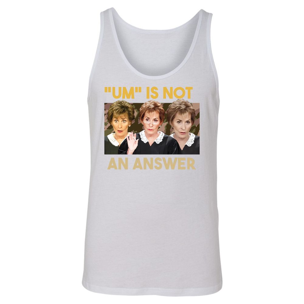 Unisex Jersey Tank - U3K9NHY8 - White - 1