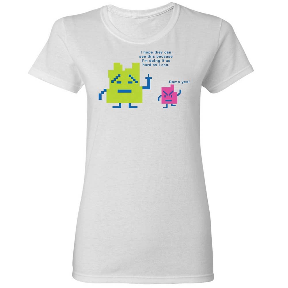 Women's T-Shirt - UNK3YVNY - White - 1