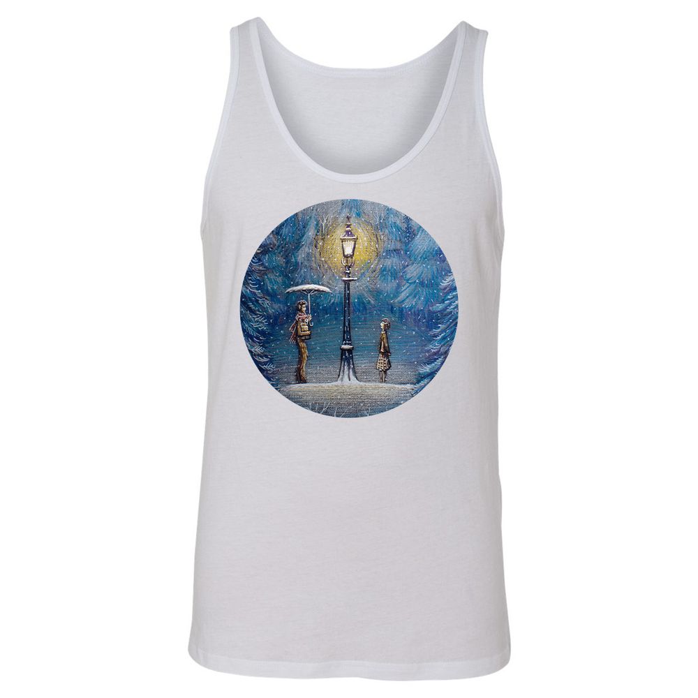 Unisex Jersey Tank - U6QP4DLT - White - 1
