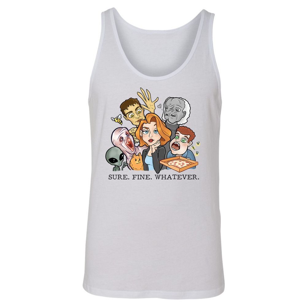 Unisex Jersey Tank - 91FVYHKU - White - 1