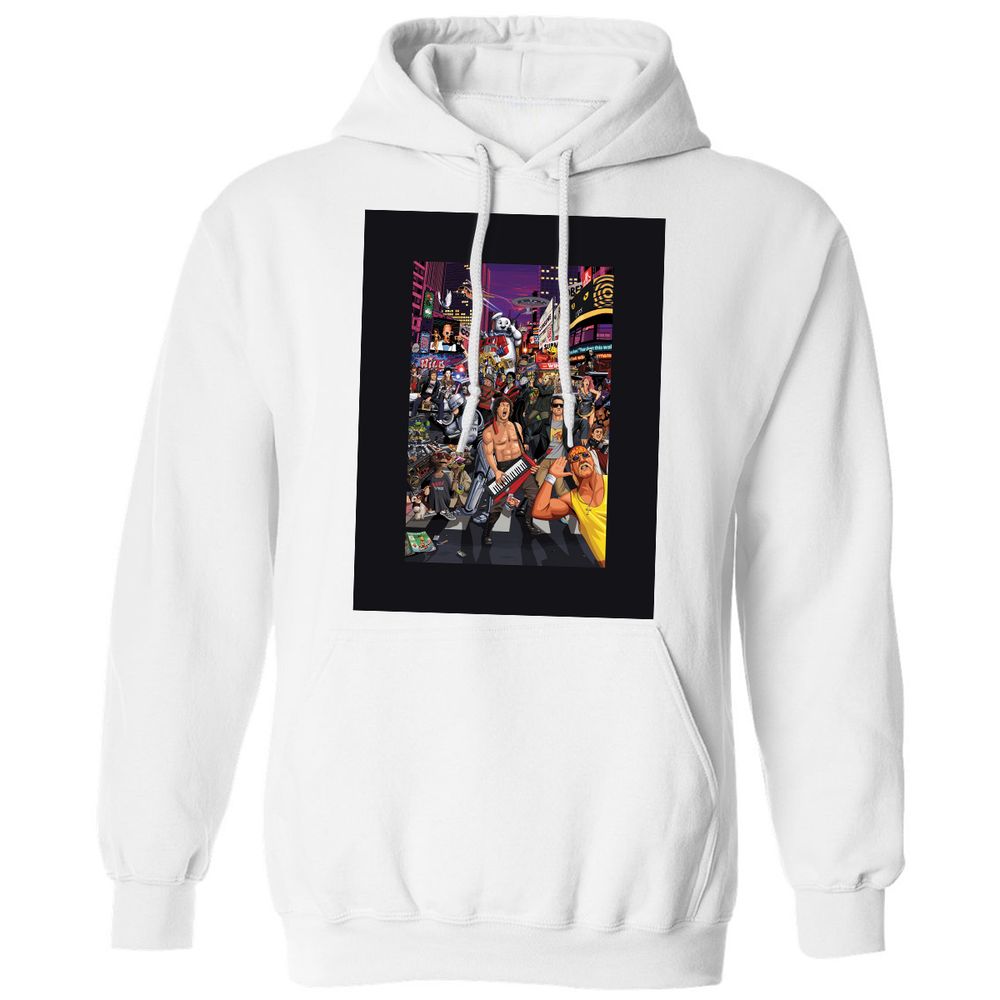 Classic Unisex Hoodie - SEB8P5PJ - White - 1