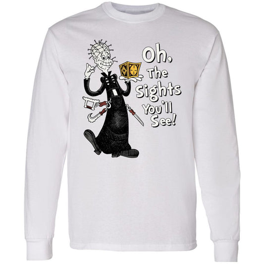 Long Sleeve T-Shirt - ANSQGTFA - White - 1