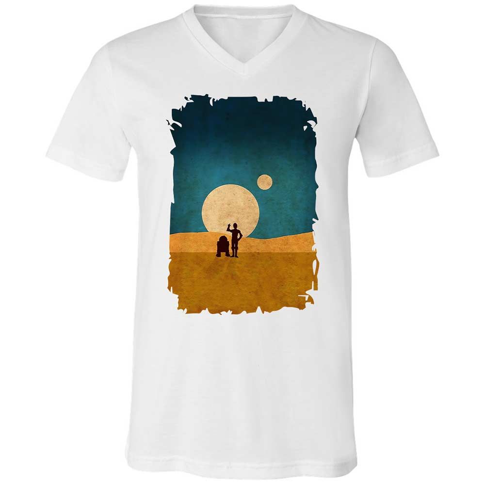 Droids In The Dunes - White - 1
