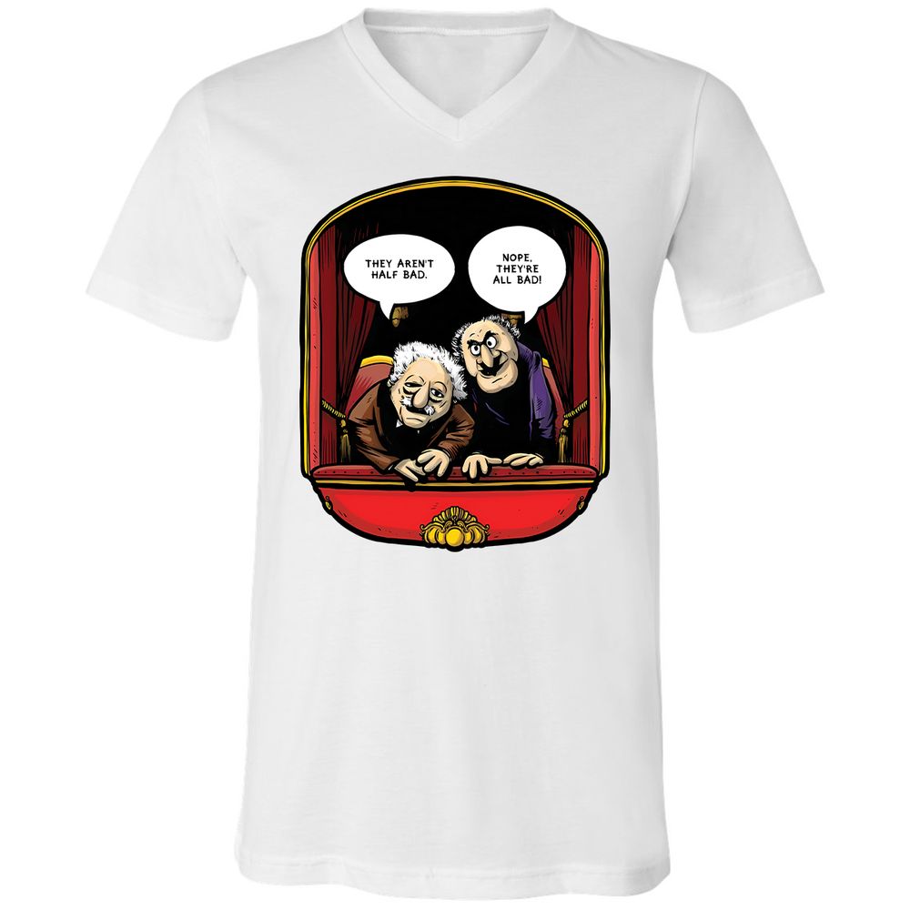 Statler and Waldorf (All Bad) - White - 1