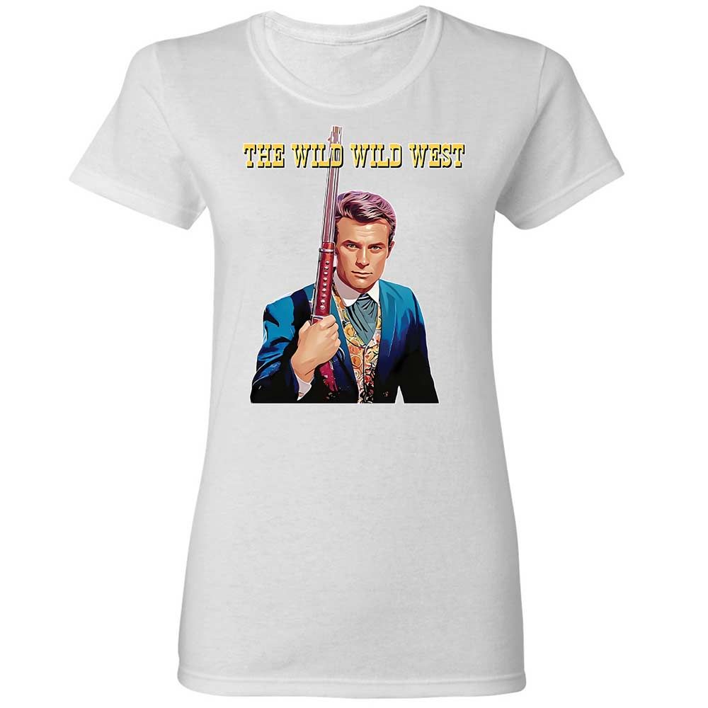 Women's T-Shirt - GUVTEW4J - White - 1