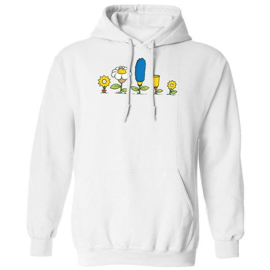 Classic Unisex Hoodie - 25GBLBVS - White - 1