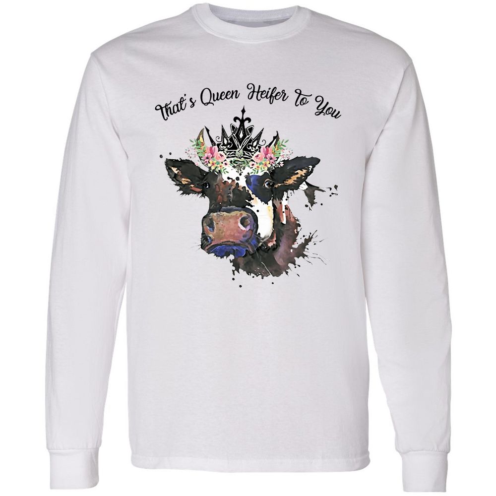 Long Sleeve T-Shirt - HUT9X2HF - White - 1