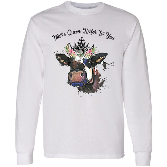 Long Sleeve T-Shirt - HUT9X2HF - White - 1