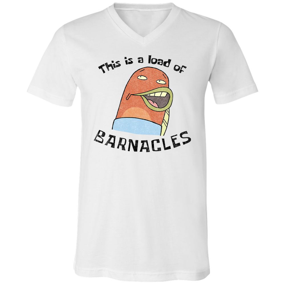 Unisex V-Neck T-Shirt - JJVUQG65 - White - 1