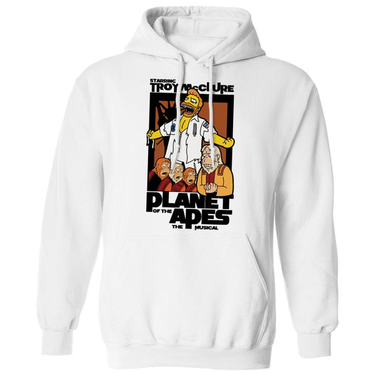 Stop the Planet of the Apes - White - 1