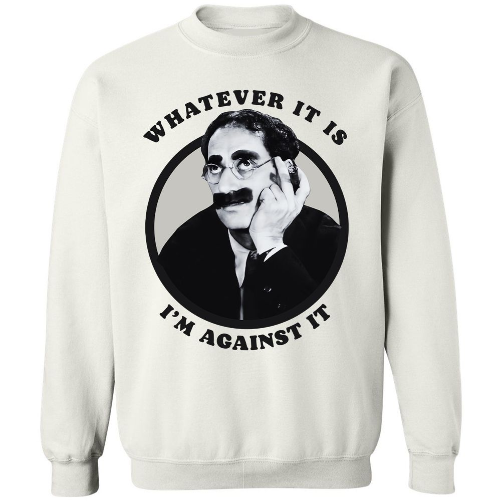 Classic Unisex Sweatshirt - 4RJYJBNU - White - 1