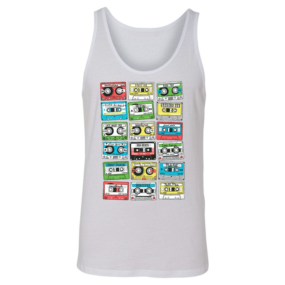 Unisex Jersey Tank - A6P5G3JW - White - 1