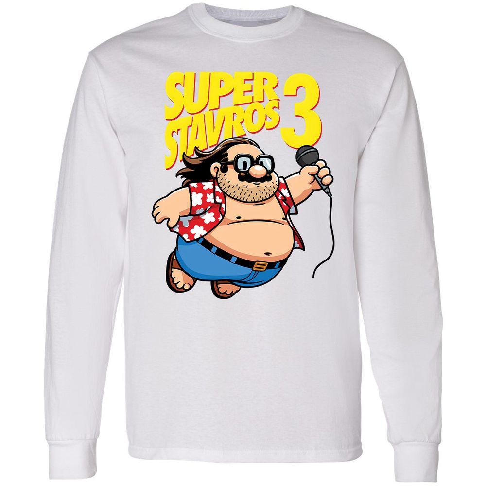 Long Sleeve T-Shirt - 858HAAV3 - White - 1