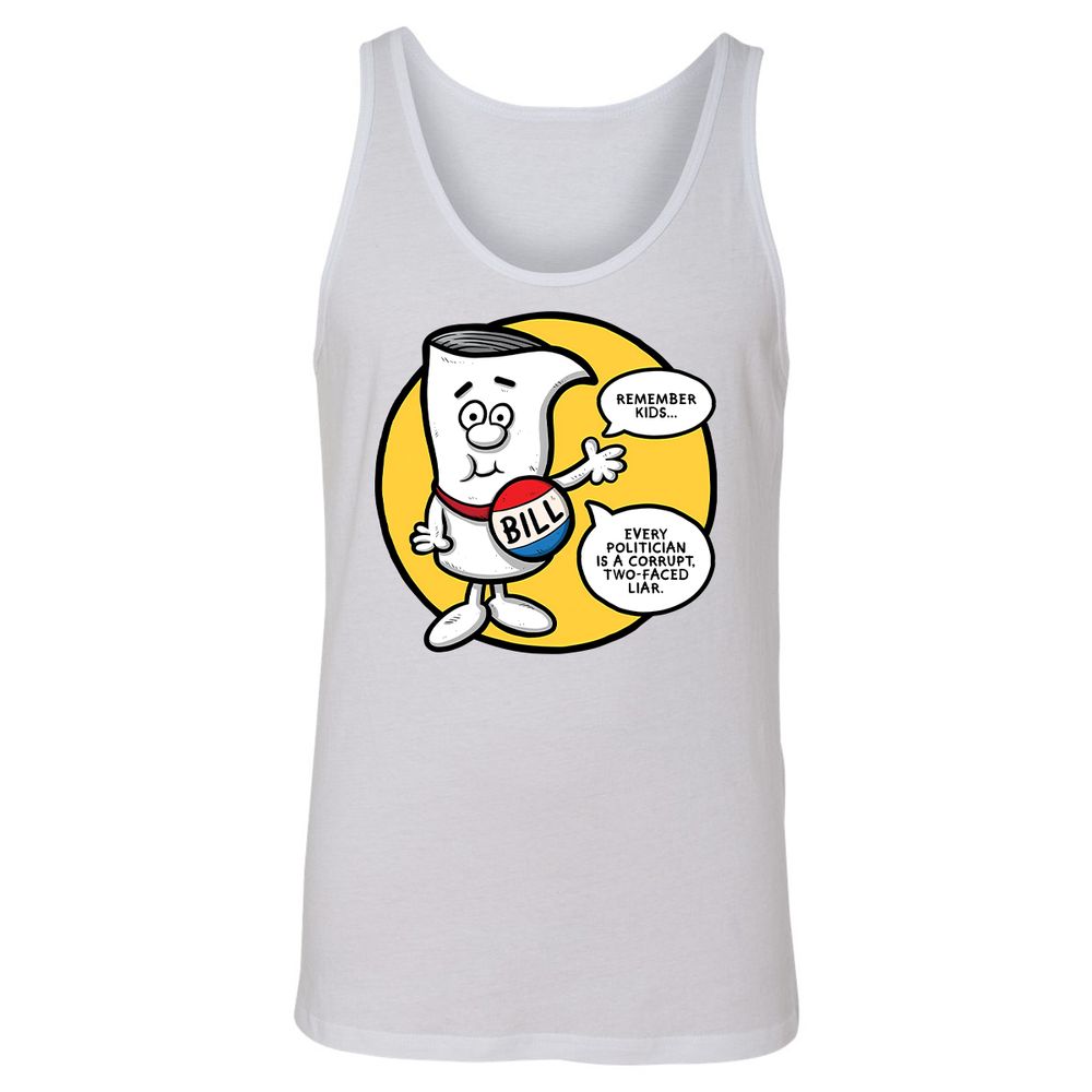 Unisex Jersey Tank - 7TAHP8AB - White - 1