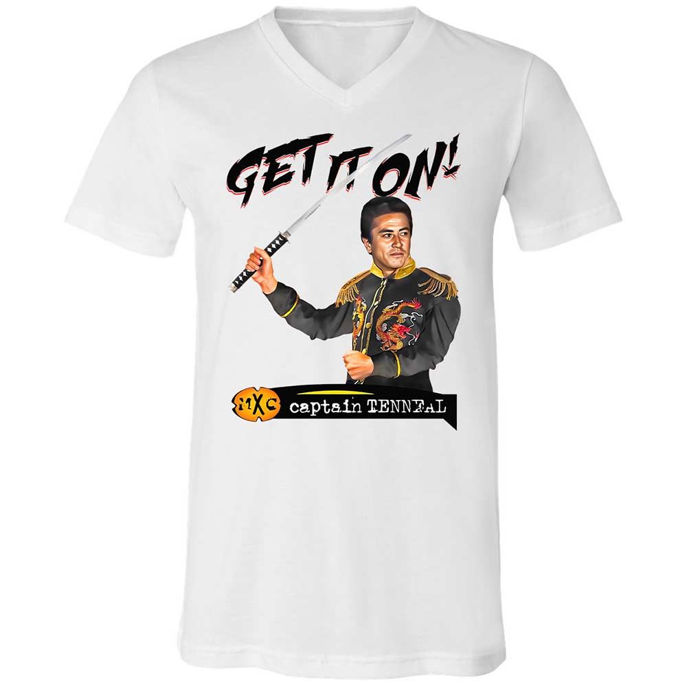 Unisex V-Neck T-Shirt - R56G265T - White - 1