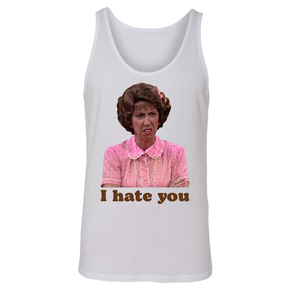 Unisex Jersey Tank - QXQ1QKDW - White - 1