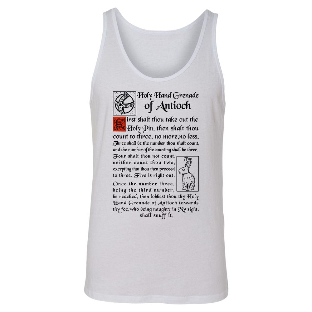 Unisex Jersey Tank - 31K5QH1T - White - 1