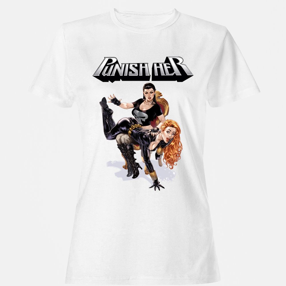 Women's T-Shirt - 7N5D7GK9 - White - 1