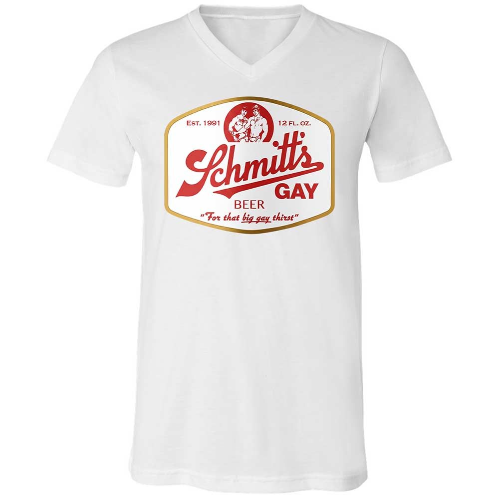 Schmitt's Gay Beer - White - 1