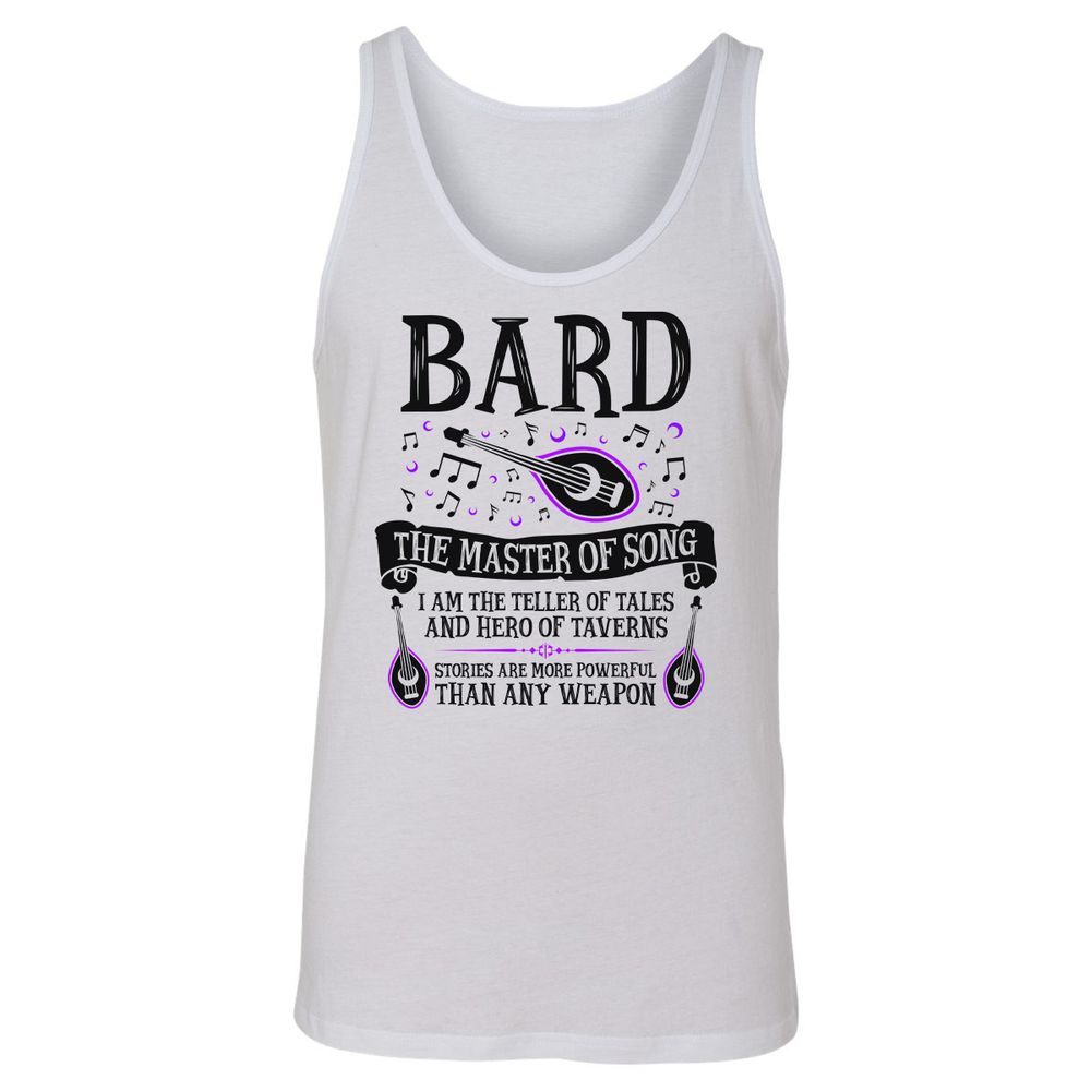 Unisex Jersey Tank - RQD9F87S - White - 1