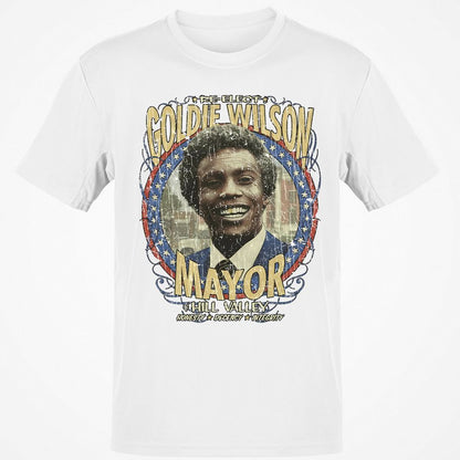Re-Elect Mayor Goldie Wilson - White - 1