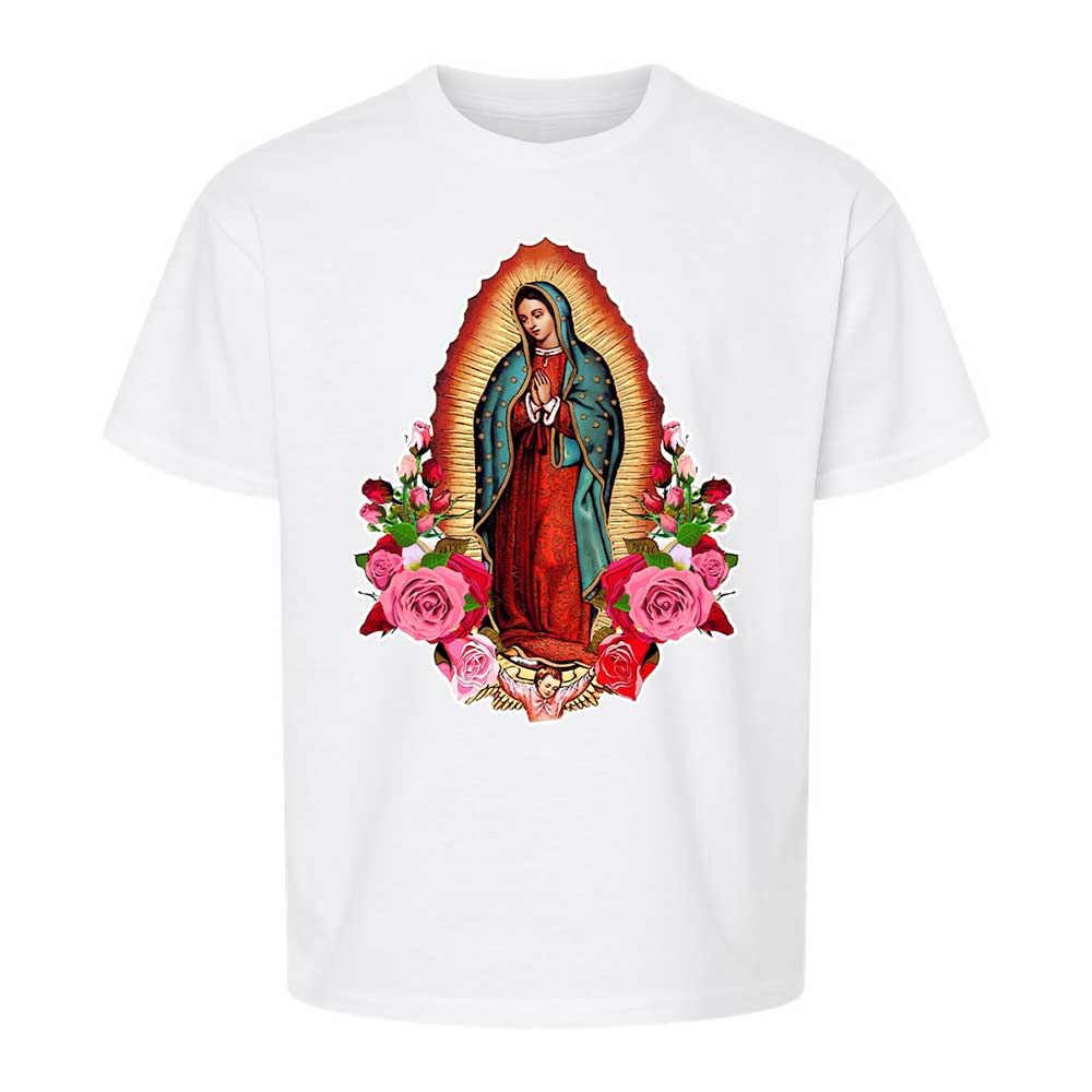 Our Lady of Guadalupe - White - 1