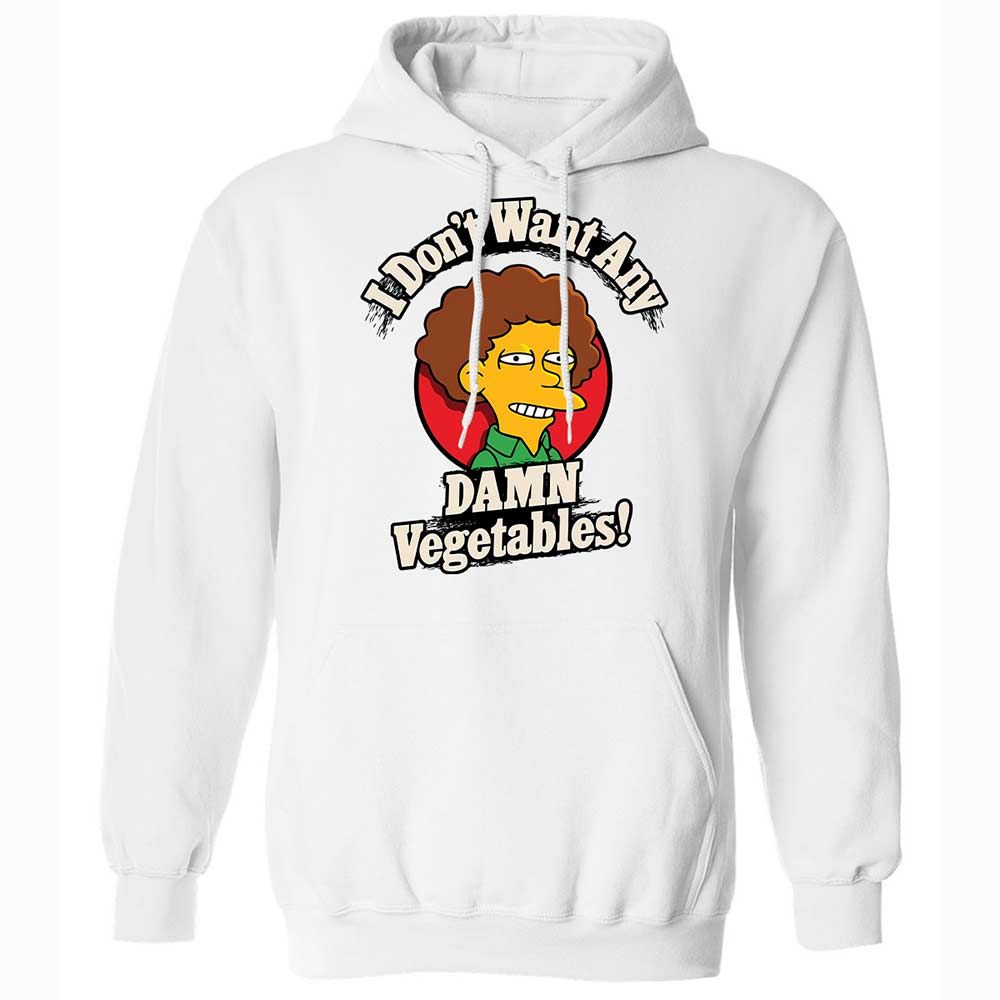 I Don't Want Any Damn Vegetables! - White - 1