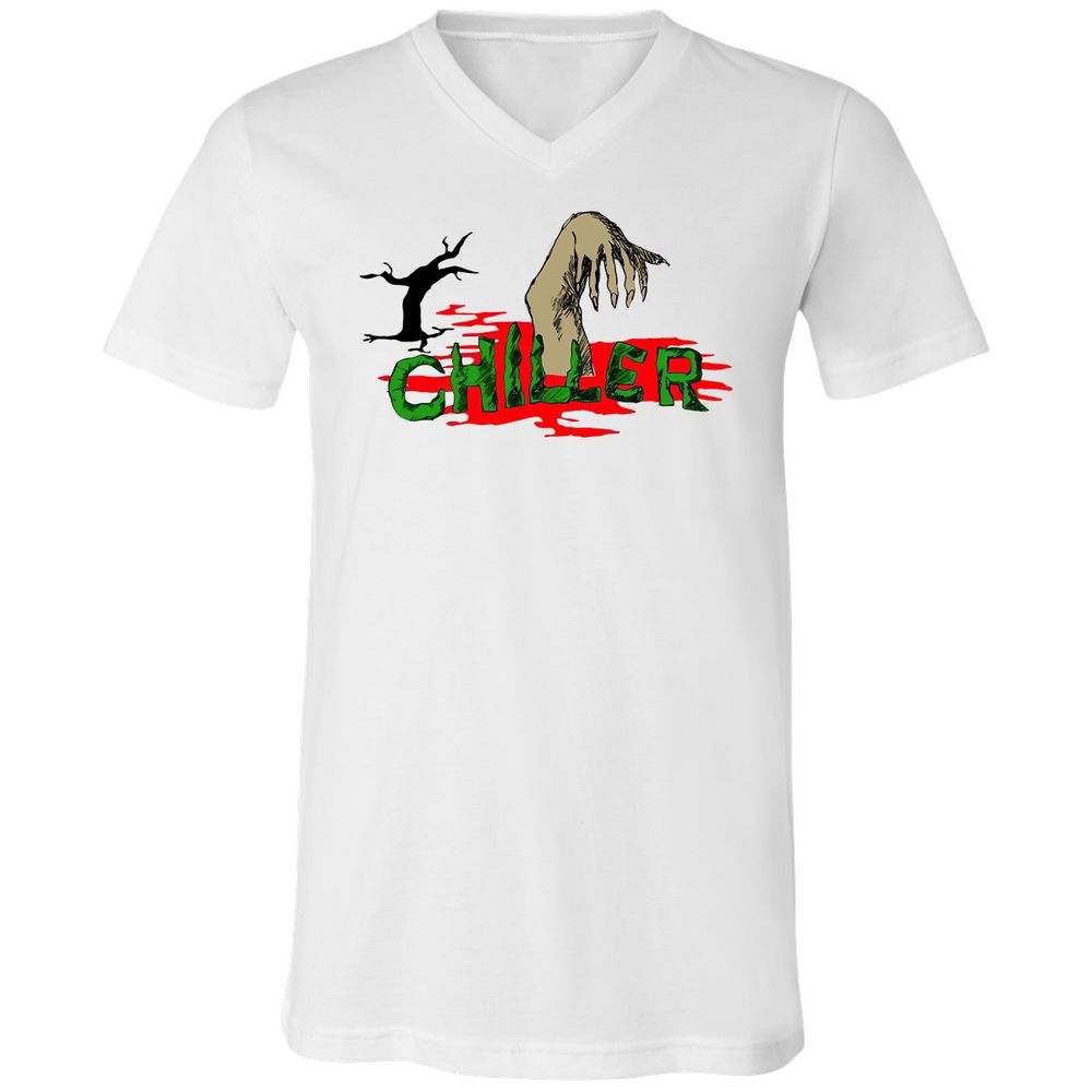 Unisex V-Neck T-Shirt - 1J7SCZN2 - White - 1