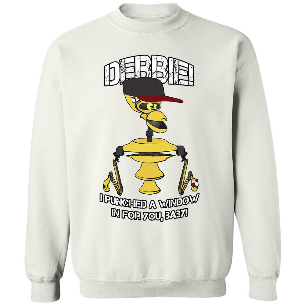 Classic Unisex Sweatshirt - QF3WRJJZ - White - 1