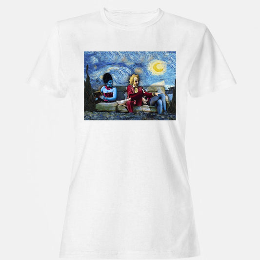 Women's T-Shirt - FB7PXHZ9 - White - 1