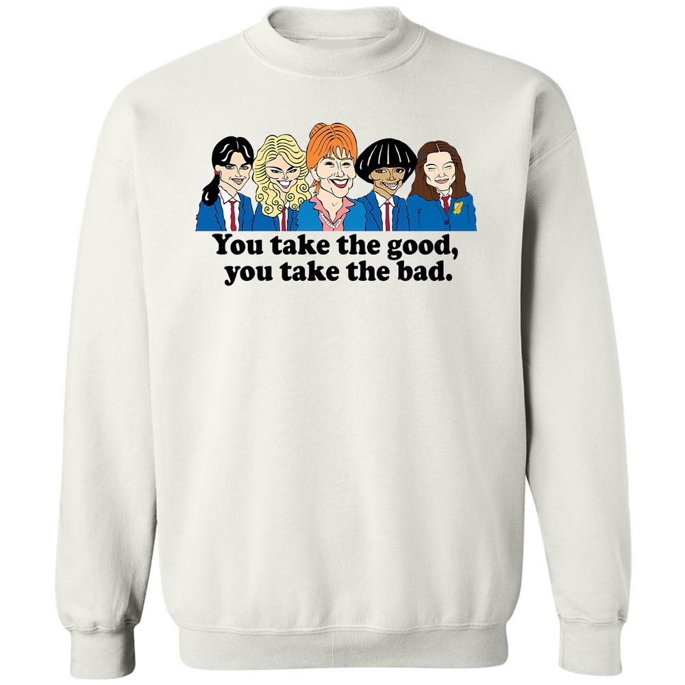 Classic Unisex Sweatshirt - LFE4KTQ7 - White - 1