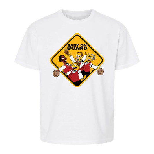 Baby on Board - White - 1