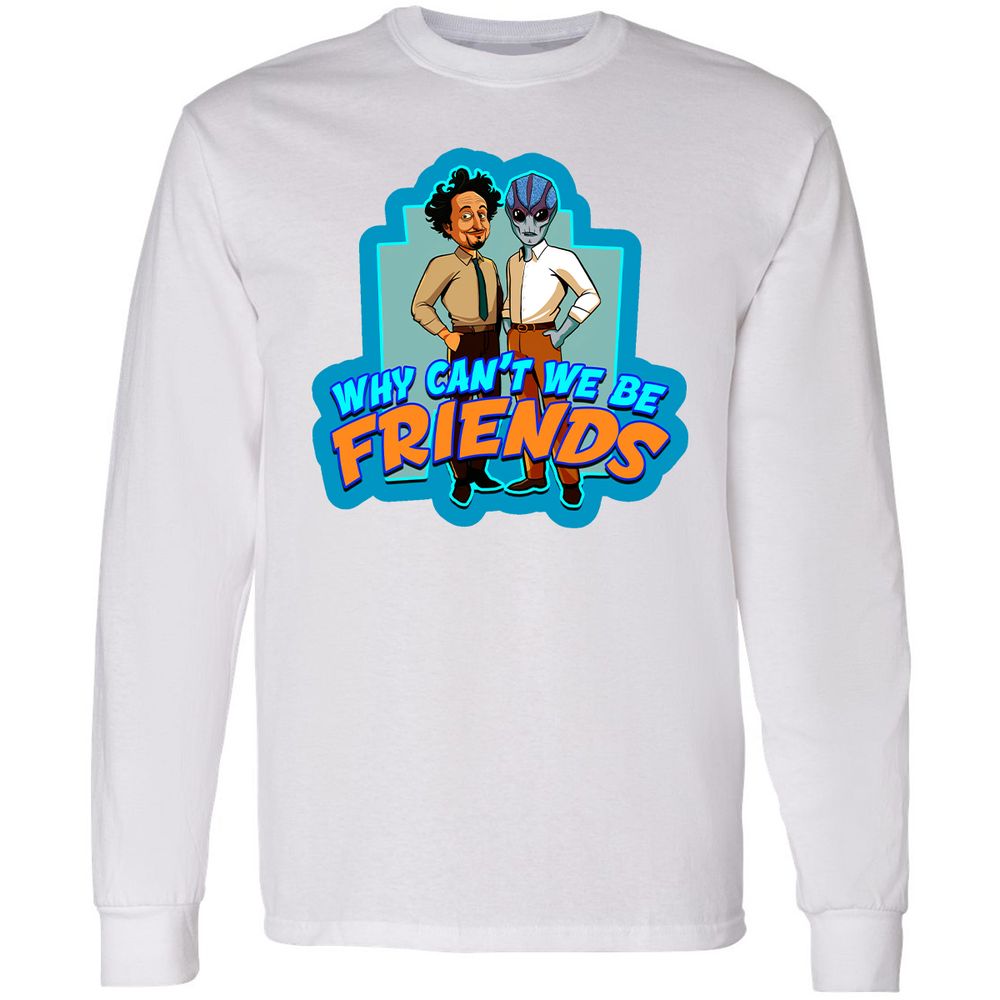 Long Sleeve T-Shirt - QBS8WBFS - White - 1