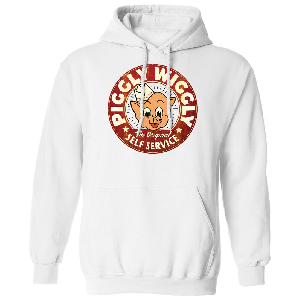 Classic Unisex Hoodie - LSUAG5JX - White - 1