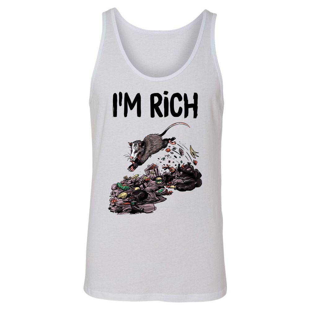 Unisex Jersey Tank - WU2YP8HN - White - 1