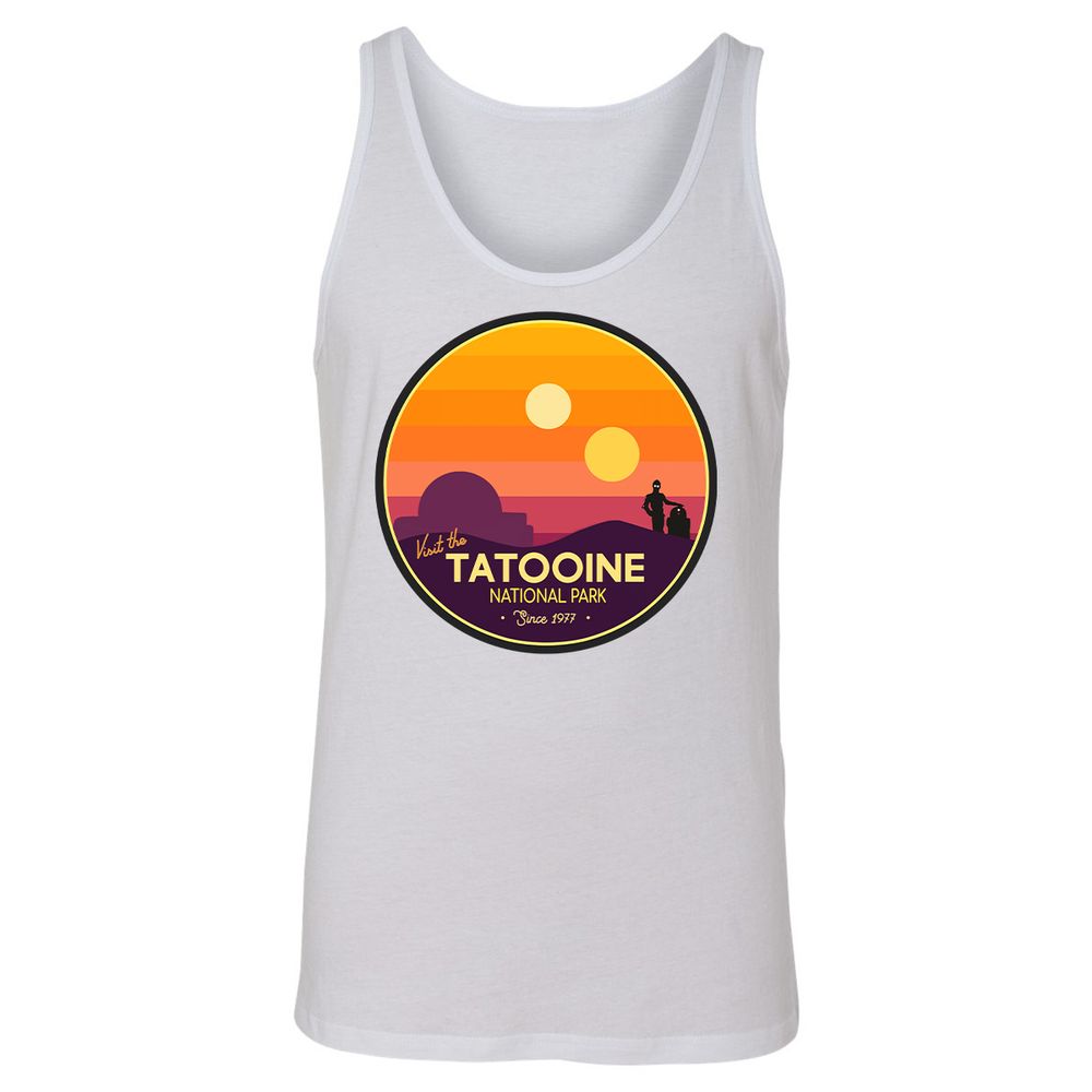 Unisex Jersey Tank - VVDB4TF6 - White - 1