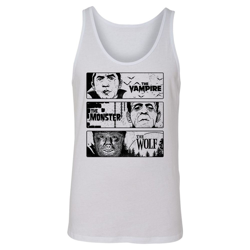 Unisex Jersey Tank - JCJR3U3X - White - 1