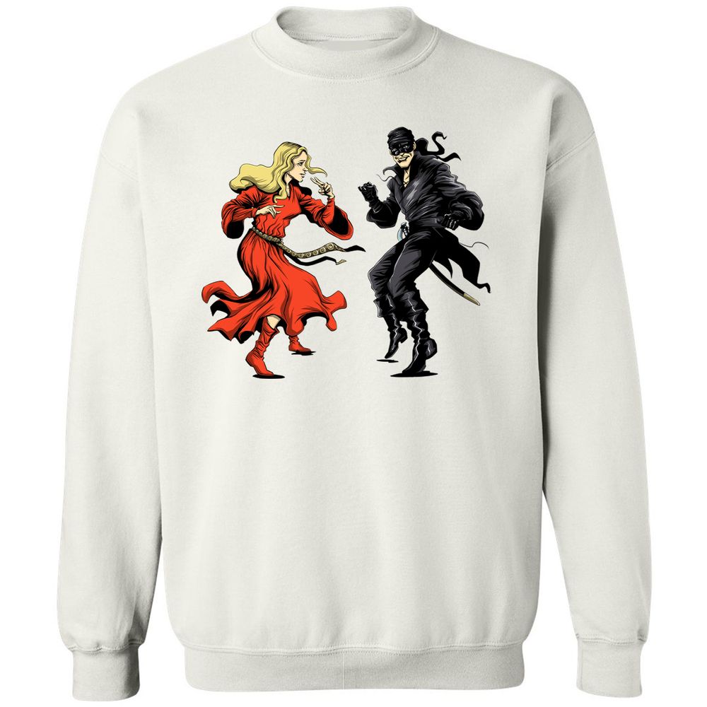 Classic Unisex Sweatshirt - Q98HRQVM - White - 1