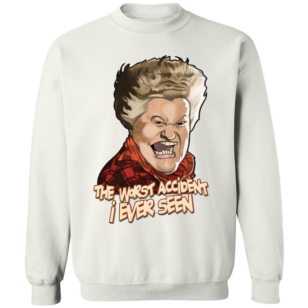 Classic Unisex Sweatshirt - 7LNU54QG - White - 1