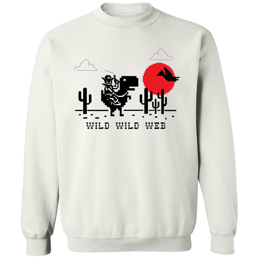 Classic Unisex Sweatshirt - YMTMZ7HW - White - 1